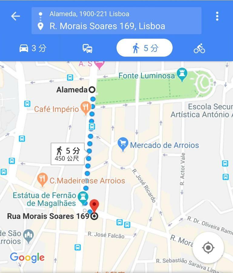 Apartment Arroios 169 Lisbon